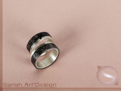 alliances empreintes digitales tentale argent