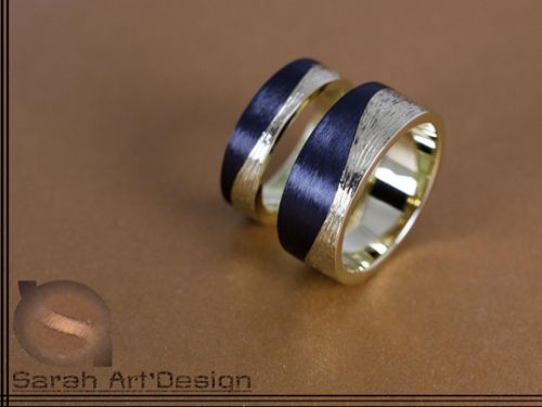 alliances or jaune carbone