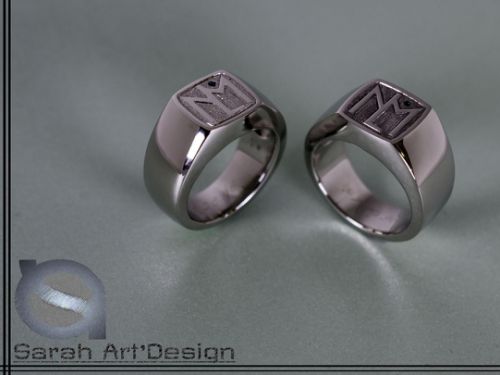 alliances platine emeraude saphir