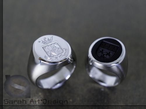 bague or blanc lapis lazuli