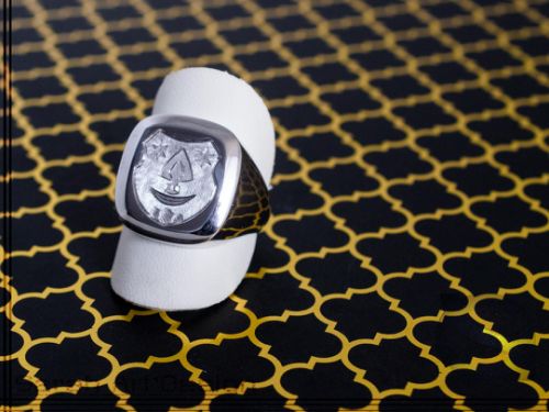 bague or blanc